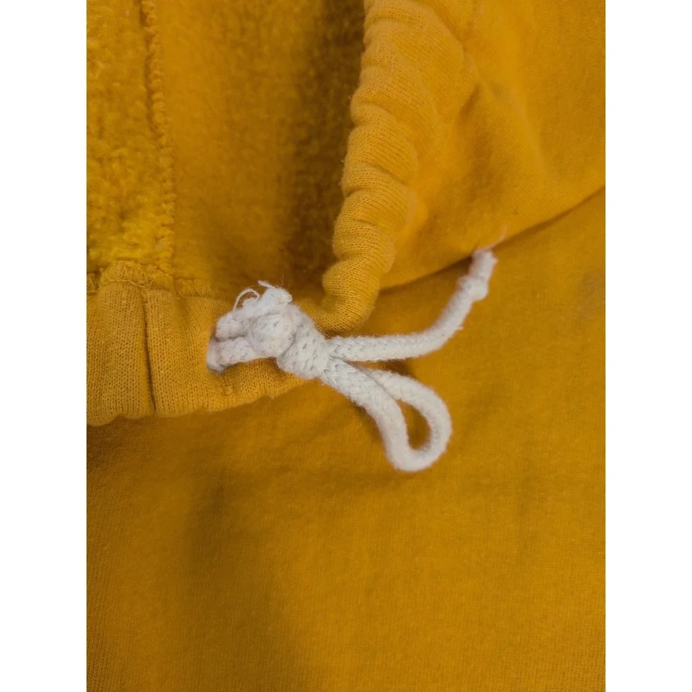 🚨Vtg Russell Athletic XL 32x30 Yellow Jogger Sweatpants Made in USA 90s Lounge